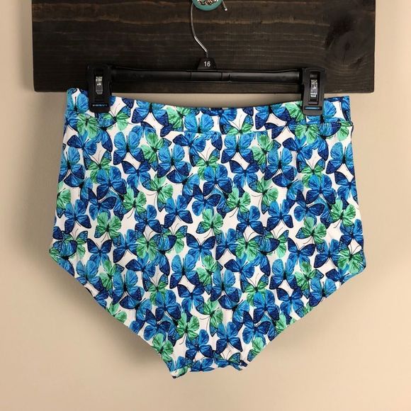 Always for Me Blue Two Piece Flutter Swimdress NWT - Picture 9 of 12
